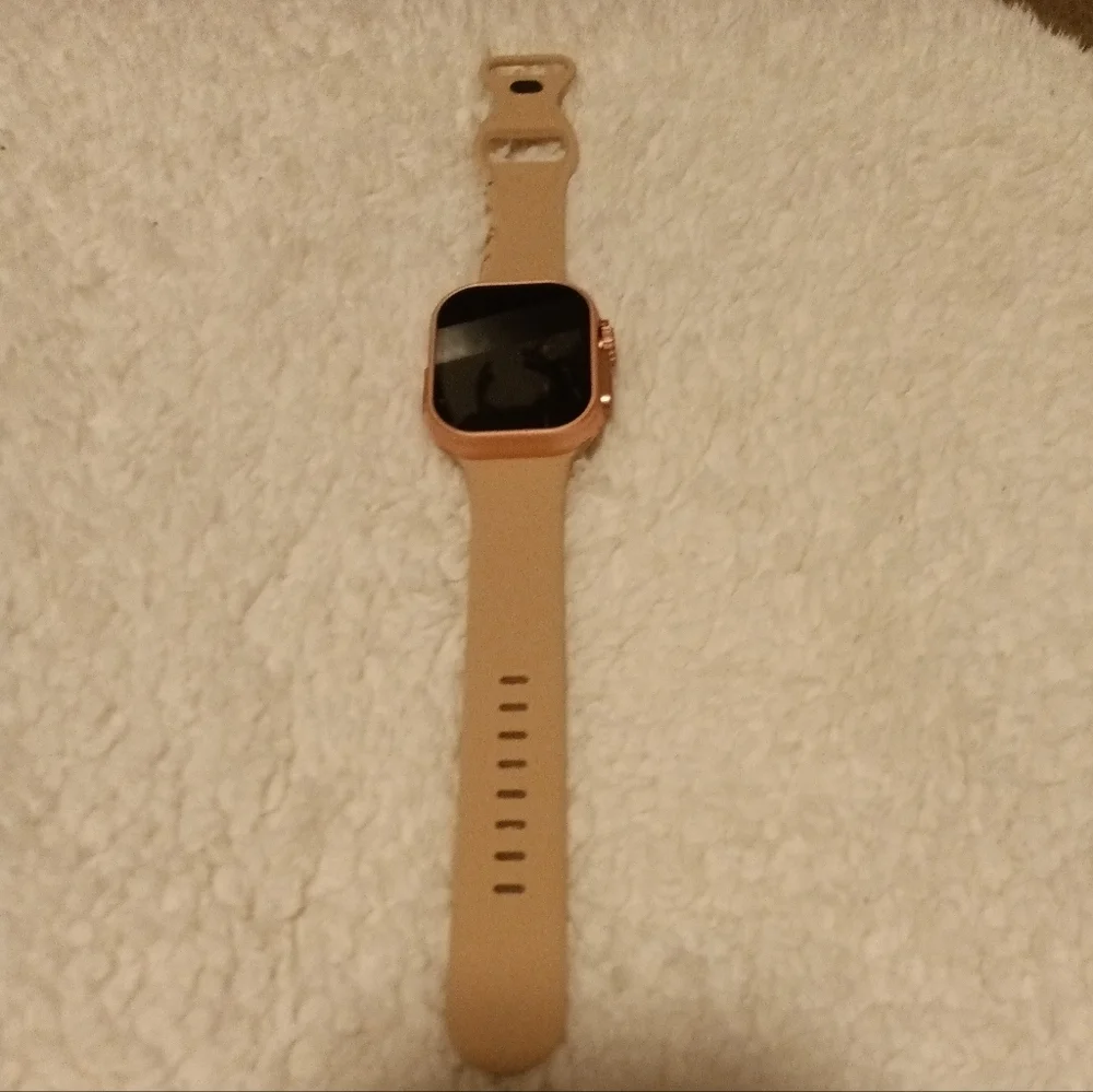 NEW TAN/KHAKI Apple Watch Band - Silicone